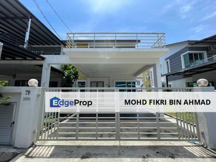 FOR RENT: 2-Storey Terrace Taman 1 Krubong Presint Selendang, Melaka, Krubong