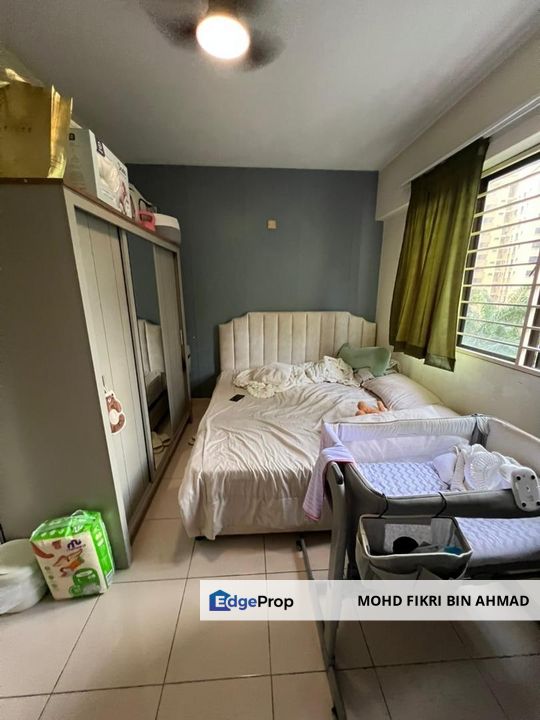 FOR RENT: Near LRT Fully Furnished Putra Villa Condominium Taman Melati Gombak, Kuala Lumpur, Gombak