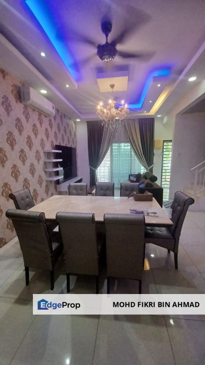 FOR RENT: Furnished 2-Storey Terrace Saujana Perdana Saujana Utama, Selangor, Sungai Buloh