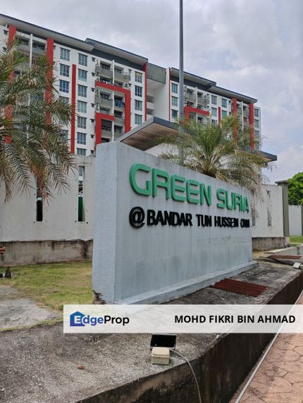 FOR SALE: Green Suria Apartment Bandar Tun Husseion Onn Cheras Selangor, Selangor, Cheras