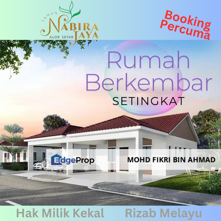 🏠 Miliki Rumah Impian di Taman Nabira Jaya – Harga Terendah & Promosi Terhad! 🏠, Kedah, Kota Setar