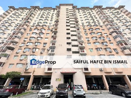 ~ Pangsapuri Damai U4 Subang Bestari Shah Alam FACING POOL + PARTIALLY FURNISHED + RENOVATED, Selangor, Shah Alam