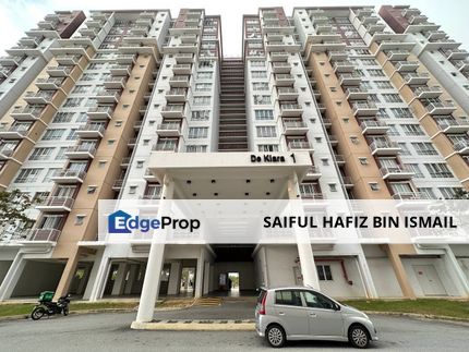 ~ Unit Pangsapuri De Kiara Setia Alam Untuk Dijual [LOT BUMI], Selangor, Shah Alam