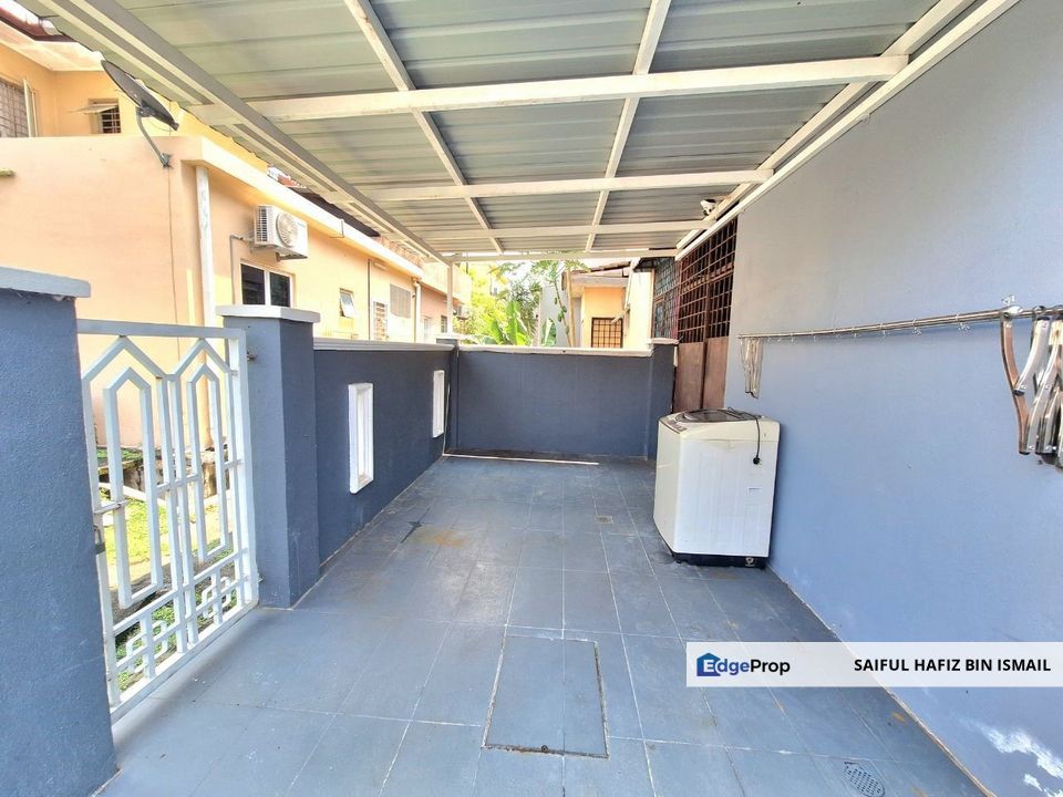  RUMAH  2 TINGKAT  UNIT ENDLOT PALING MURAH SIAP DIRENOVASI DI JLN PLATINUM SEKSYEN 7 SHAH ALAM UNTUK DIJUAL, Selangor, Shah Alam