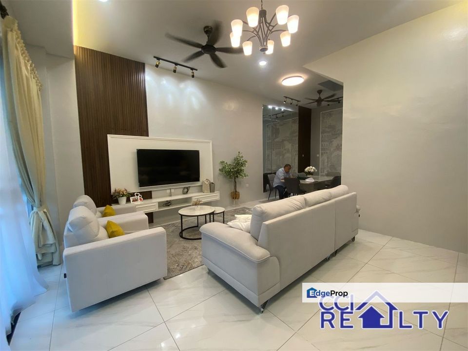 Klebang Perdana | Modern Fully Furnished 2 Storey Terrace House  | Gated | Freehold | Ready to Move in, Perak, Kinta