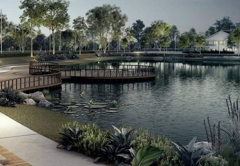 DBS1524 - DOUBLE STOREY TERRACE HOUSE END LOT UNIT LUNARIA III  @ HIJAYU 2 RESORT HOMES BANDAR SERI SENDAYAN SEREMBAN FOR SALE