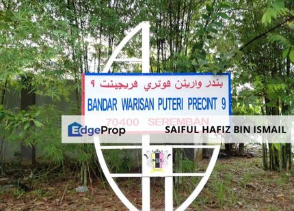 NICE DOUBLE STOREY SEMI DETACHED HOUSE AT WARISAN PUTERI PRECINT 9 SIKAMAT  SEREMBAN N9 FOR SALE, Negeri Sembilan, Seremban