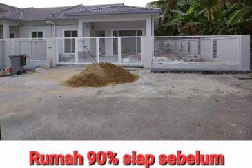SSH1555 - [CORNER UNIT]  SINGLE STOREY TERRACE UNIT TAMAN SELASIH  LUKUT PORT DICKSON FOR SALE