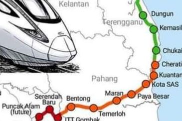L1171&L1172(c) - 9.05 EKAR TEPI JALAN UTAMA  KL- KUANTAN (BERDEKATAN STESEN ECRL MARAN) UNTUK DIJUAL
