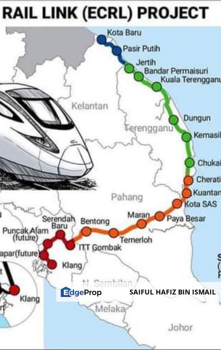 L1171&L1172(c) - 9.05 EKAR TEPI JALAN UTAMA  KL- KUANTAN (BERDEKATAN STESEN ECRL MARAN) UNTUK DIJUAL, Pahang, Maran Mengkarak