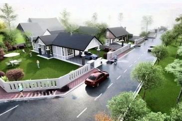 NIA1016-BANGLO SATU TINGKAT MURAH!! MURAH!!  - PORT DICKSON HEIGHTS UNTUK DIJUAL