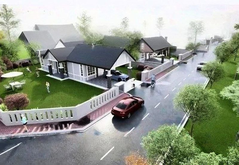 NIA1016-BANGLO SATU TINGKAT MURAH!! MURAH!!  - PORT DICKSON HEIGHTS UNTUK DIJUAL