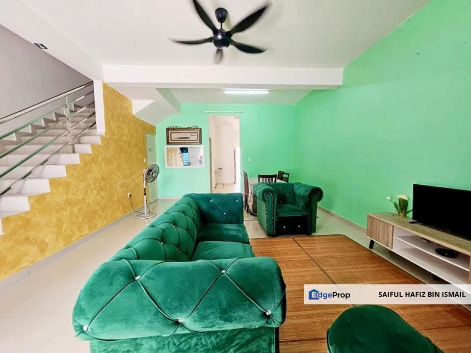 NIA1023-JUAL BAWAH HARGA PASARAN! TERES 2 TINGKAT TAMAN NUSARI AMAN 1B BANDAR SRI SENDAYAN, Negeri Sembilan, Seremban