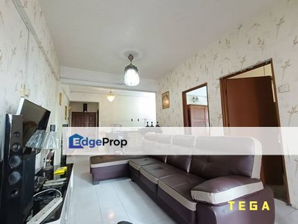 For rent perdana villa, klang apartment corner partially furnished super cheap, Selangor, Klang