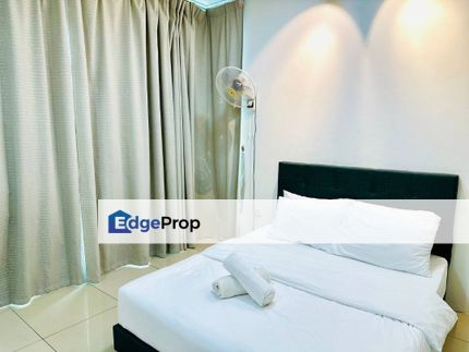 For rent vista alam serviced apartment, shah alam fully furnished big balcony, Selangor, Shah Alam