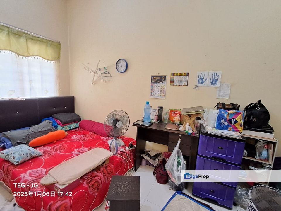 For sale  Sungai Kapar Indah Klang Double storey partially furnished, Selangor, Kapar 