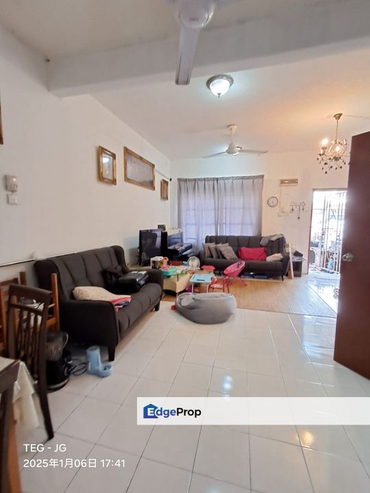 For sale  Sungai Kapar Indah Klang Double storey partially furnished, Selangor, Kapar 