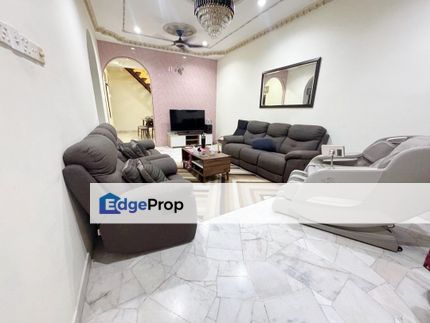 For sale taman klang utama single storey renovated & partially furnished facing field, Selangor, Klang