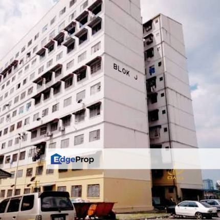 For sale pangsapuri sri bayu bayu perdana klang low cos flat with lift, Selangor, Klang