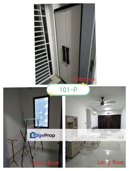 For sale KL Traders Squeare Gombak Condominium endlot renovated partially furnished, Kuala Lumpur, Gombak