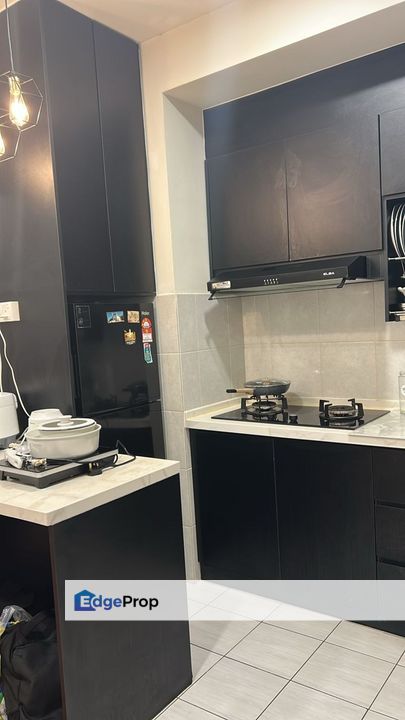 For sale pangsapuri kemuning idaman shah alam fully furnished, Selangor, Shah Alam