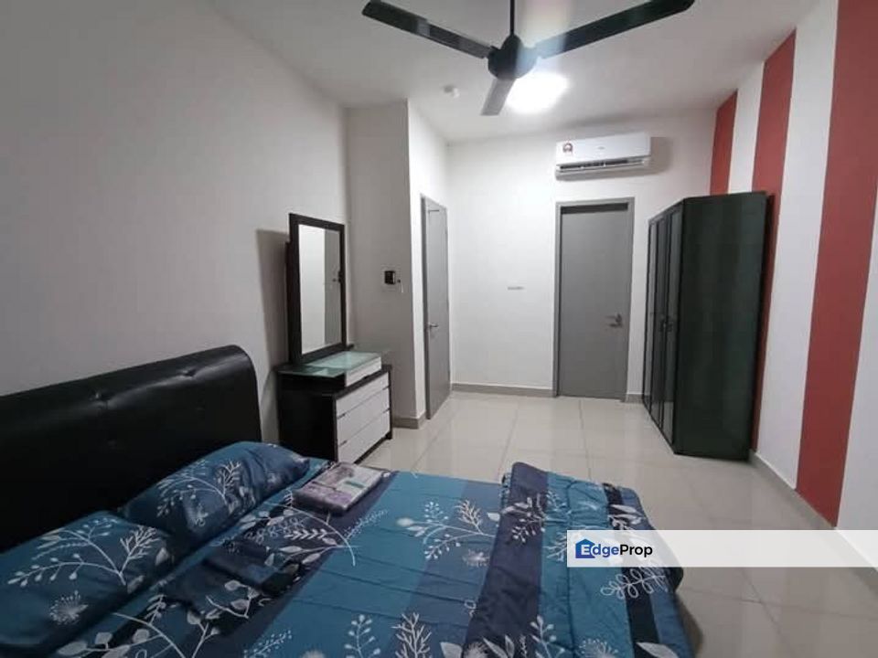 For sale tropika aman 1, telok panglima garang condominium fully furnished nearby Quayside mall & tenby school, Selangor, Telok Panglima Garang