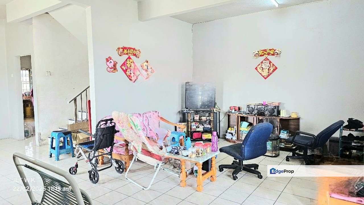 for sale taman kapar klang Kapar Town Batu double storey extra land basic , Selangor, Kapar 