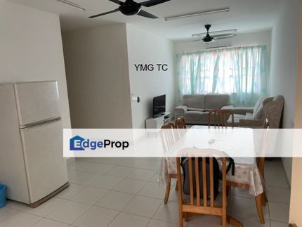 For rent pangsapuri de palma shah alam condominium fully furnished , Selangor, Shah Alam