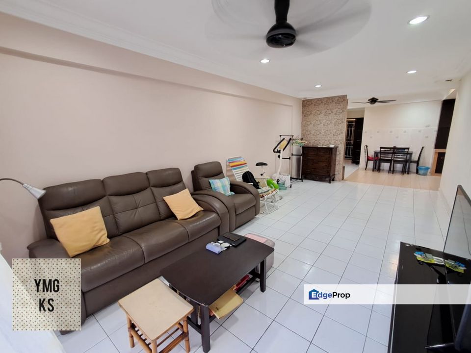 for sale vista bayu apartment, taman bayu perdana klang fully furnished corner, Selangor, Klang