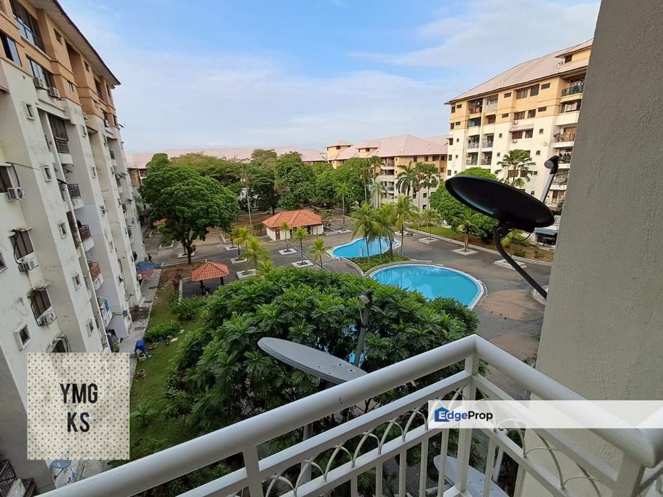 for sale vista bayu apartment, taman bayu perdana klang fully furnished corner, Selangor, Klang