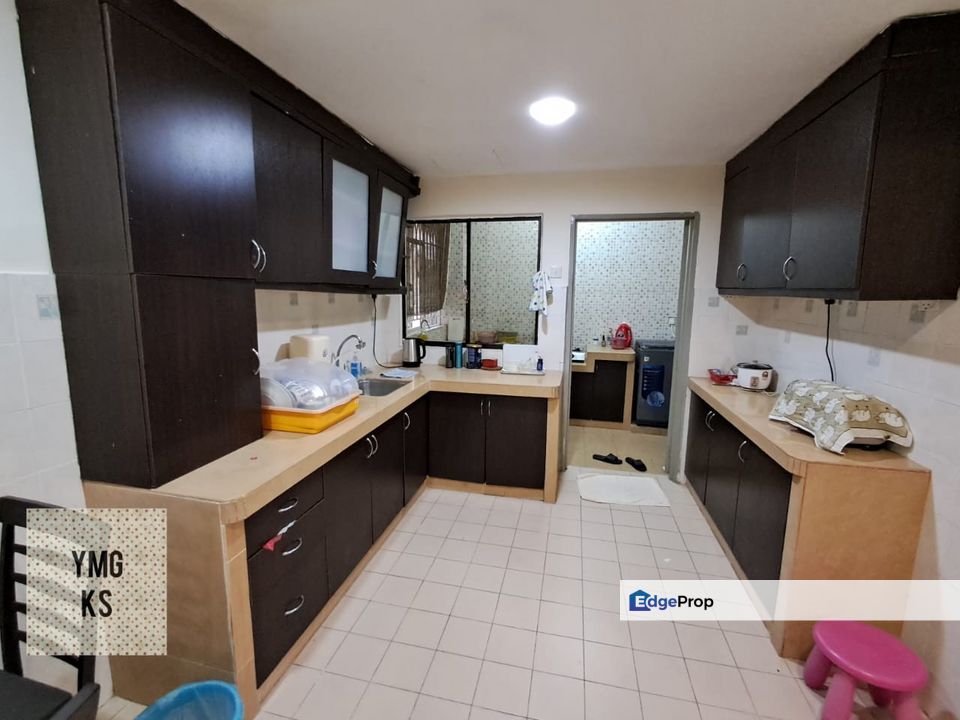 for sale vista bayu apartment, taman bayu perdana klang fully furnished corner, Selangor, Klang