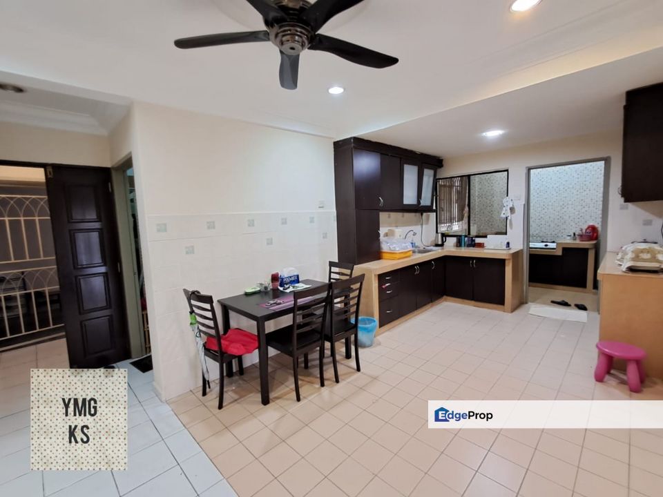 for sale vista bayu apartment, taman bayu perdana klang fully furnished corner, Selangor, Klang