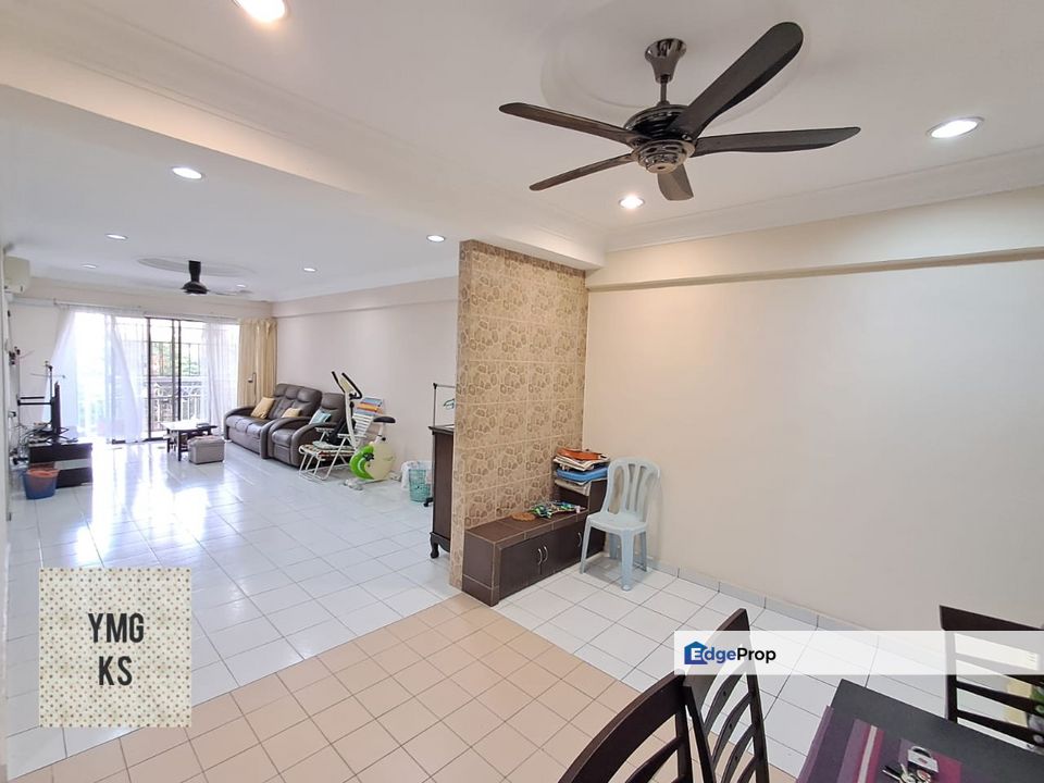 for sale vista bayu apartment, taman bayu perdana klang fully furnished corner, Selangor, Klang