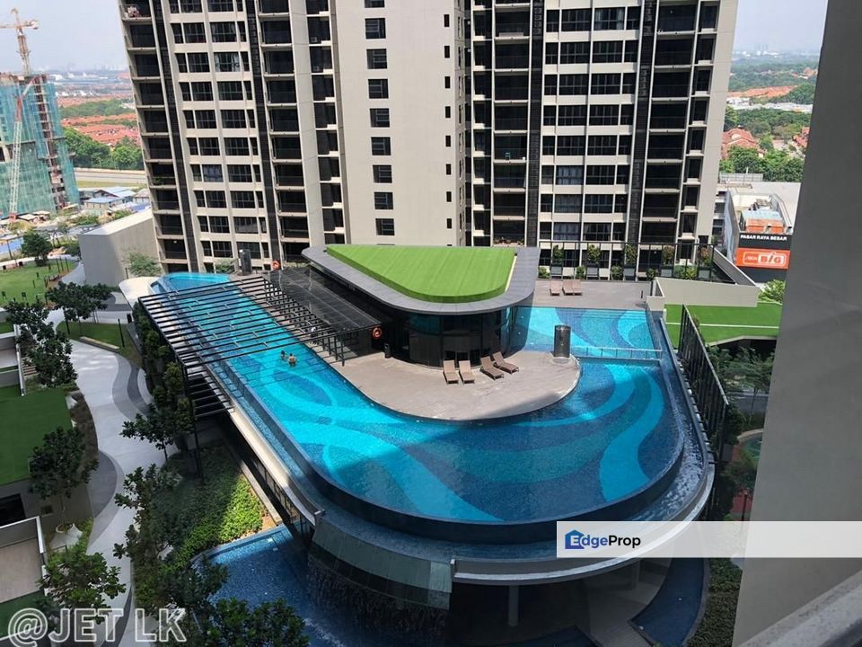 For rent geo bukit rimau shah alam condominium fully furnished near Aeon Big, Selangor, Shah Alam