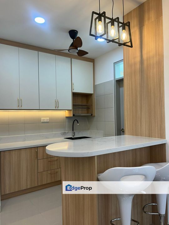 For rent bayu residensi @ seri temenggung batu caves condominium fully furnished, Selangor, Batu Caves 