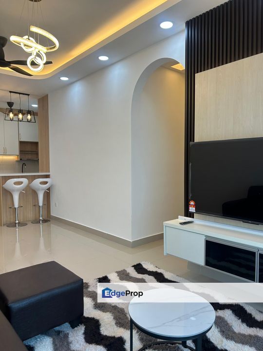 For rent bayu residensi @ seri temenggung batu caves condominium fully furnished, Selangor, Batu Caves 