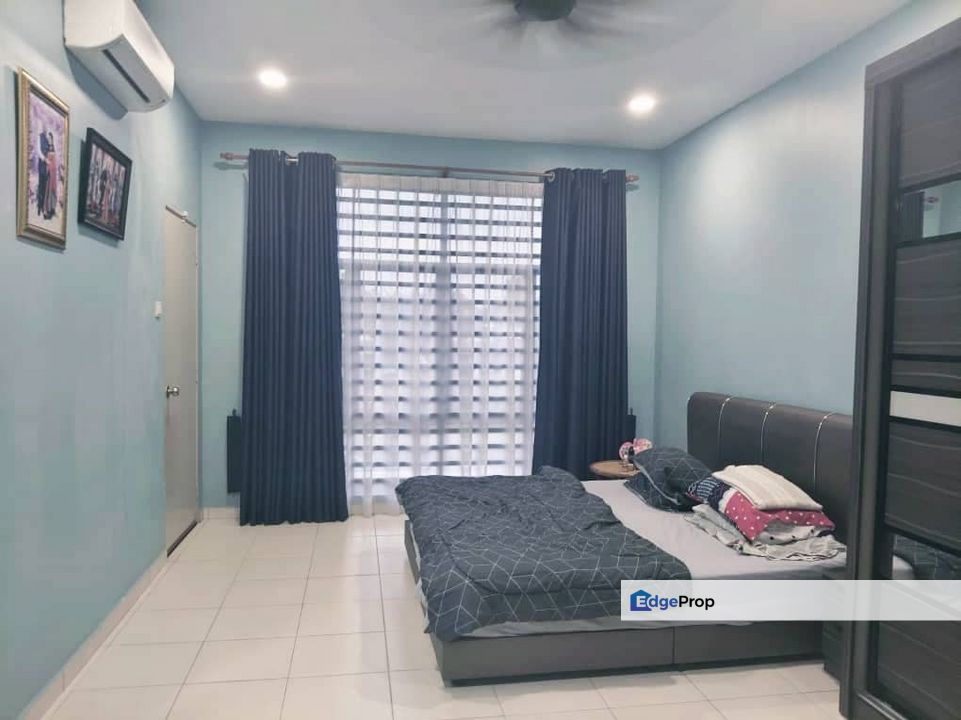 For sale taman seri mewah Meru Klang Double Storey House extended renovated facing playground, Selangor, Klang