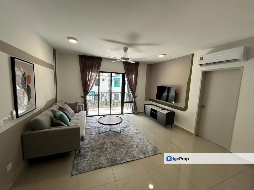 For Sale Duduk Huni @ Eco Ardence, Setia Alam Condominium fully furnished nearby setia city mall ground floor, Selangor, Setia Alam/Alam Nusantara