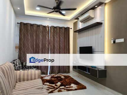 For Sale# BSP 21, Jenjarom# Condominium# Fully Furnished# Nearby MAHSA University & LRT, Selangor, Jenjarom