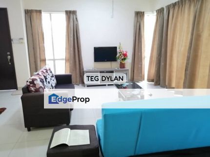 For Rent# Bandar Parklands, Klang# Double Storey Endlot# Fully furnished, Selangor, Klang