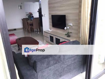 For Rent# Ken Rimba Condominium 1, Shah Alam, Fully furnished, Nearby KTM & UITM, Selangor, Shah Alam