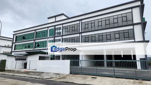 For Rent# Telok Gong Industrial, Port Klang# 3 Story Semi-D Factory , Selangor, Port Klang