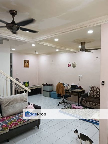 For Sale# Taman Menegun Indah, Shah Alam# Double Storey# Facing Open# Renovated# Partially furnished, Selangor, Shah Alam