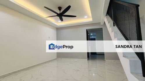 Jalan Melunak Taman Desa Cemerlang  Double Storey Low Cost House, Johor, Ulu Tiram