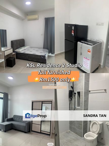 Ksl residence 2 for rent , Johor, Johor Bahru