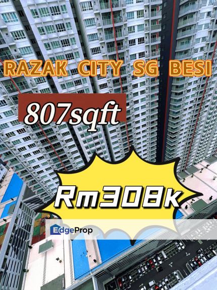 [ AUCTION ] Address : A4-47-08, Residensi Bandar Razak, RC Residence ,Sungai Besi, 57100 Kuala Lumpur, Wilayah Persekutuan Kuala Lumpur., Kuala Lumpur, Salak Selatan