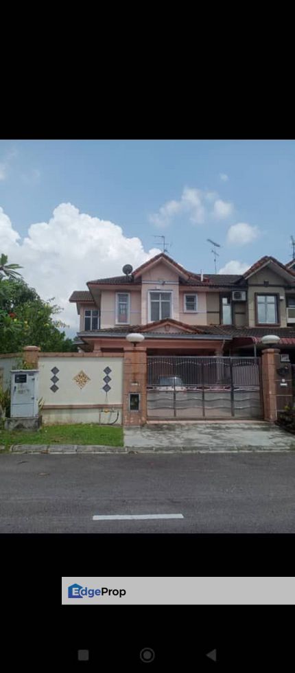 Freehold Double Storey Terrace Corner House @ Taman Nusa Bestari For ...