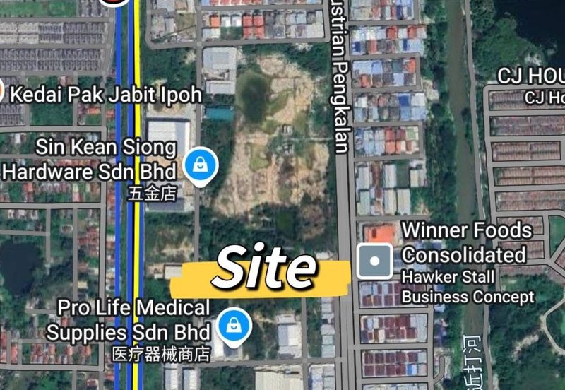 Jalan Pengkalan 1, Taman Pengkalan Jaya