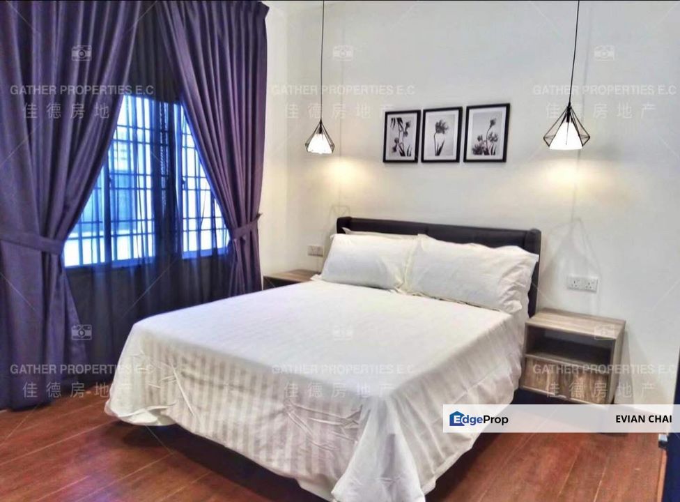 Walking Distance To Aeon Mall,Ipoh Garden Canning Garden Ipoh,Warmly Fully Furniture & Refurbished House For Rent, Perak, Ipoh