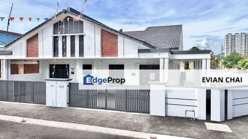 Freehold Meru Permai New Modern Design Single Storey Terrace House,Only 2Km To Mydin Meru/Bulatan Sultan Azlan Shah , Perak, Kinta
